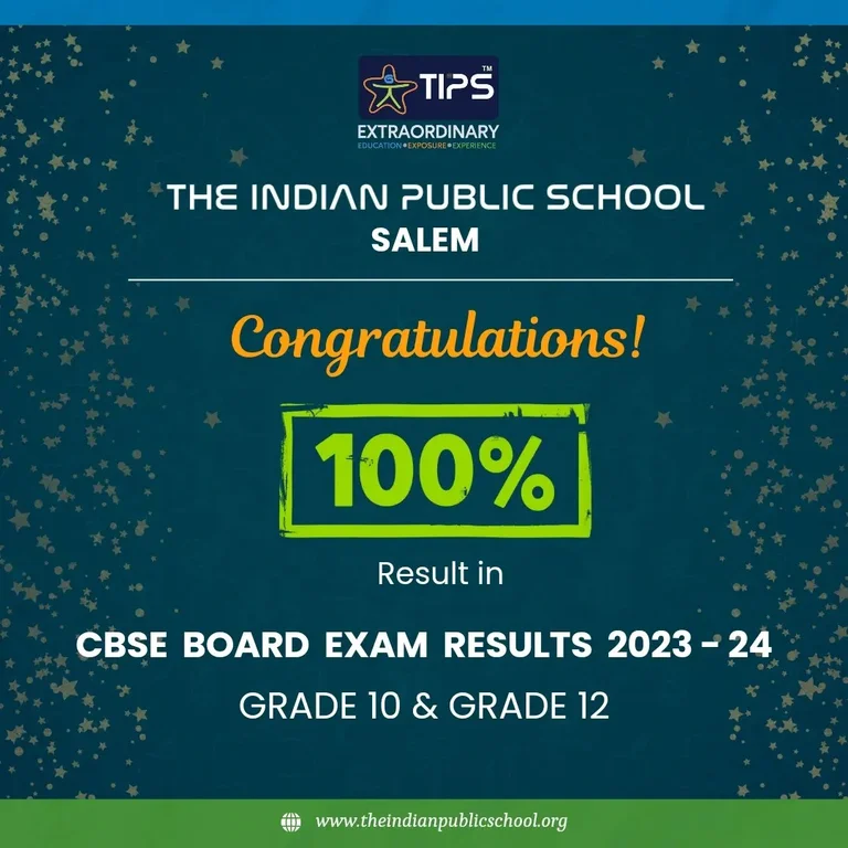 100% CBSE board exam results 2023 - 24